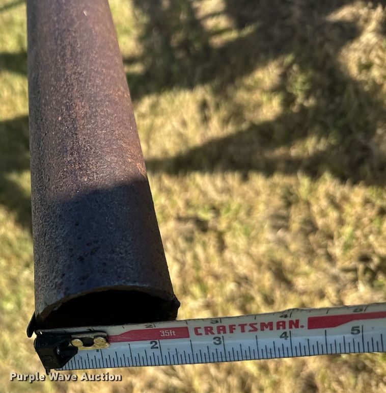 image for item DX3630 Shop built hay bale trailer