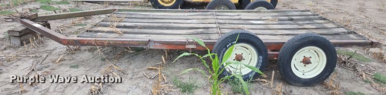image for item EE7812 Donahue utility trailer
