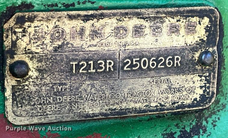 image for item EH2841 1971 John Deere 4020 tractor