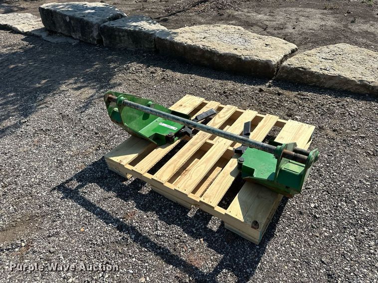 image for item EN0044 John Deere   tractor loader to skid steer adapter