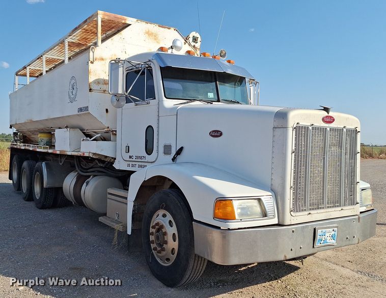 image for item EQ2308 1995 Peterbilt 377 feed delivery truck