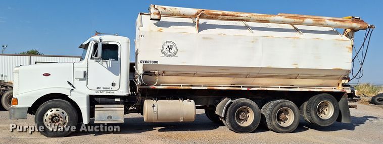 image for item EQ2308 1995 Peterbilt 377 feed delivery truck