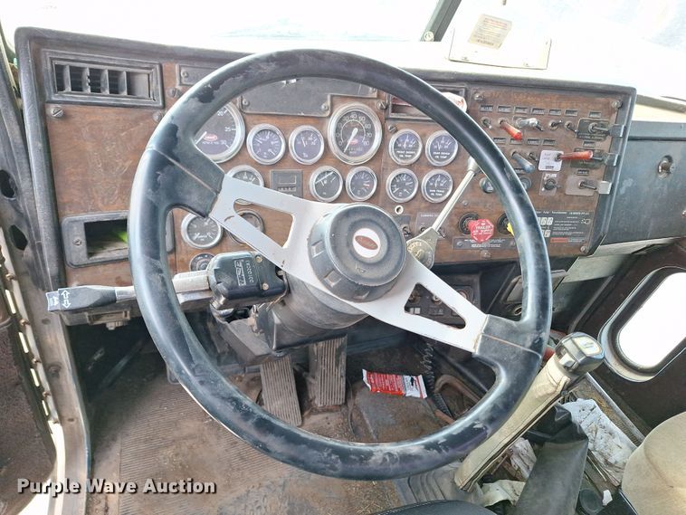 image for item EQ2308 1995 Peterbilt 377 feed delivery truck