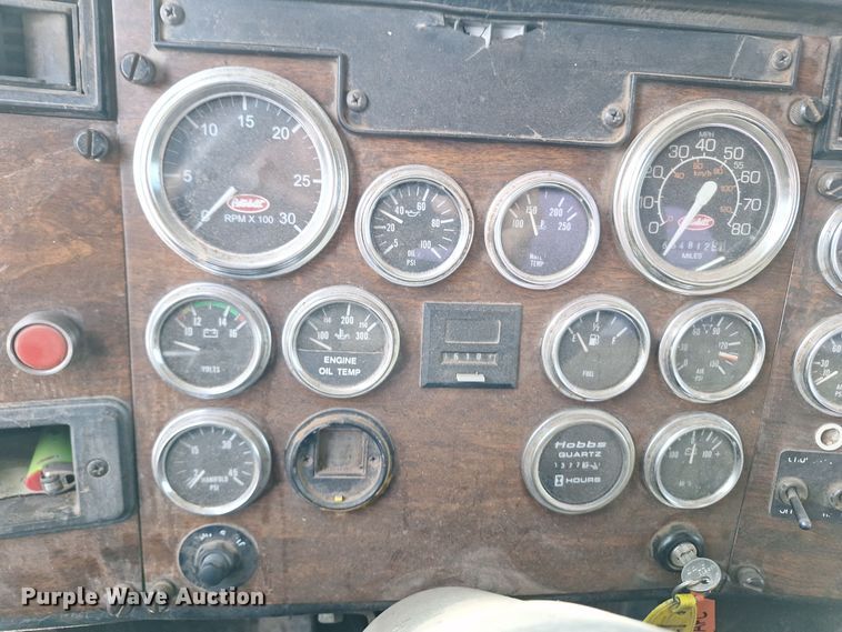 image for item EQ2308 1995 Peterbilt 377 feed delivery truck