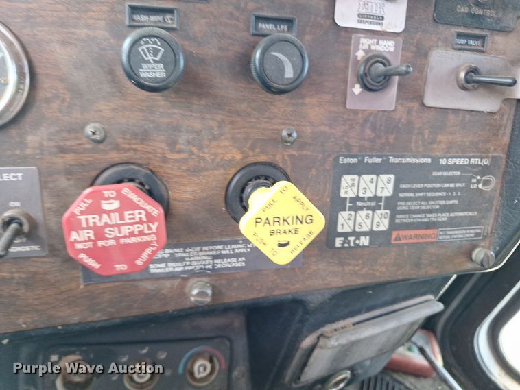 image for item EQ2308 1995 Peterbilt 377 feed delivery truck