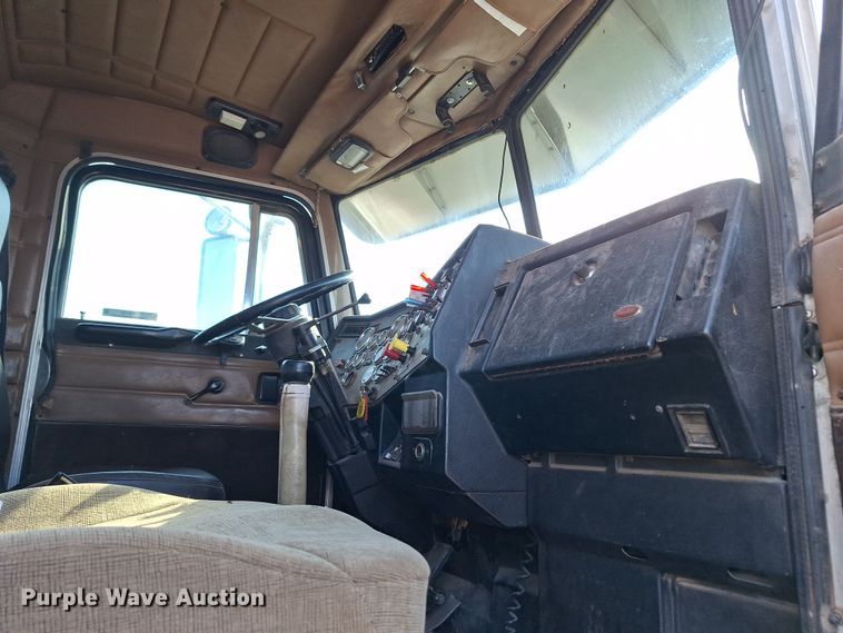 image for item EQ2308 1995 Peterbilt 377 feed delivery truck