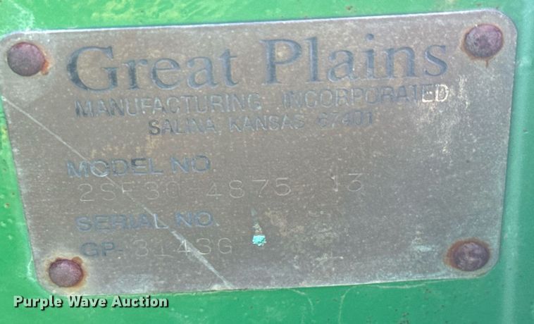 image for item MV9214 1998 Great Plains Solid Stand 30 grain drill