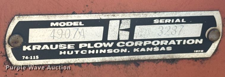 image for item MV9216 Krause  4907A off-set disk