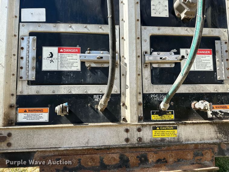 image for item DN0799 2015 Valley Farm Industries  Aulick live bottom trailer