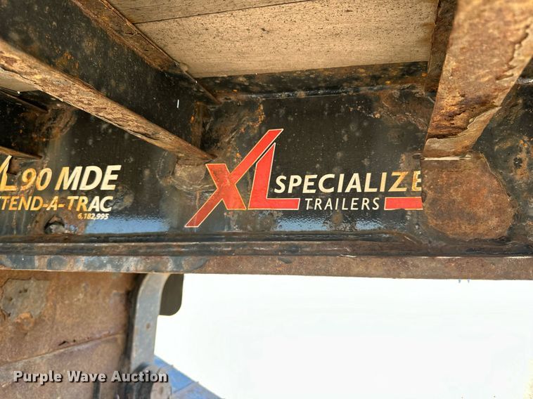 image for item DN0803 2015 XL Specialized  XL90MDE lowboy equipment trailer