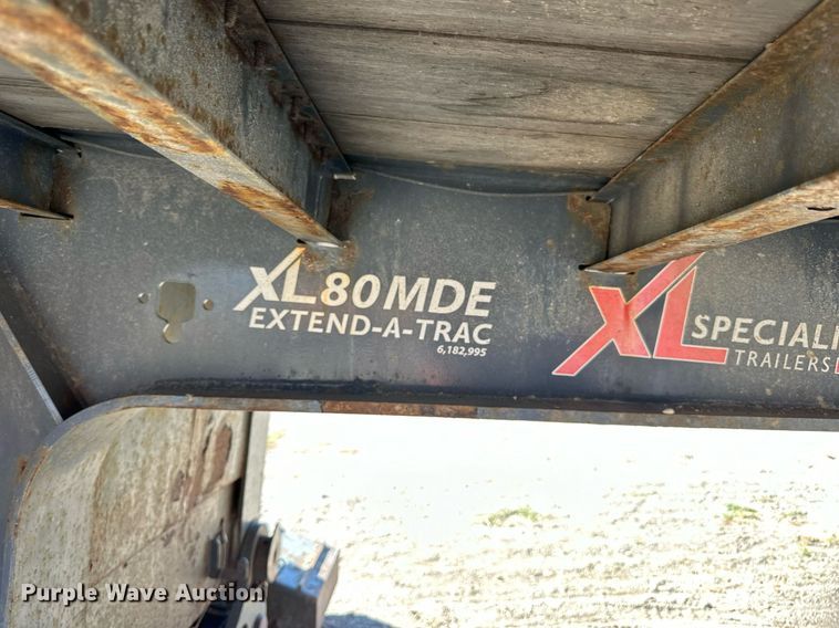 image for item DN0804 2018 XL Specialized  XL80 MDE  lowboy equipment trailer
