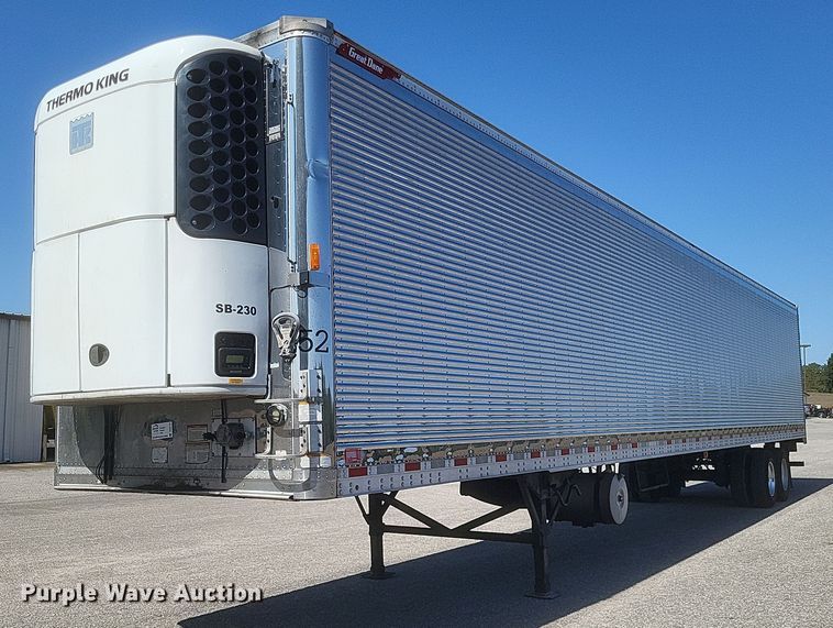 image for item DQ3719 2015 Great Dane  1GR refrigerated van trailer
