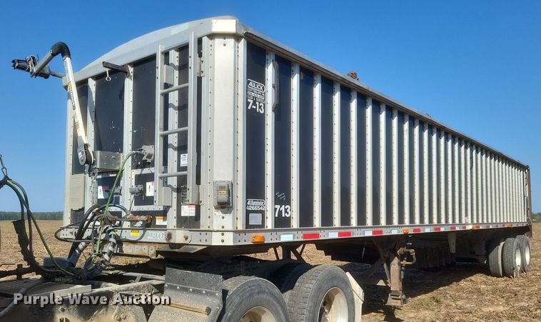 image for item DQ3721 2007 Valley Farm Industries Aulick Aluminator live bottom trailer