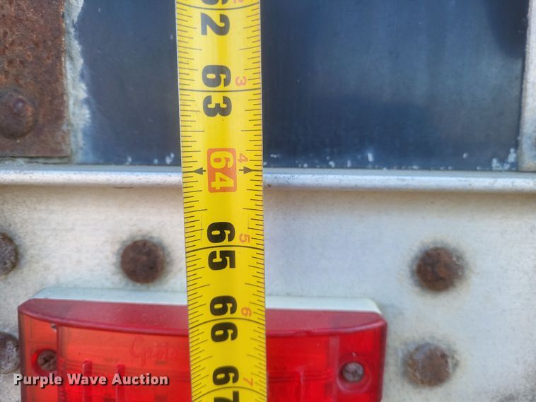 image for item DQ3721 2007 Valley Farm Industries Aulick Aluminator live bottom trailer