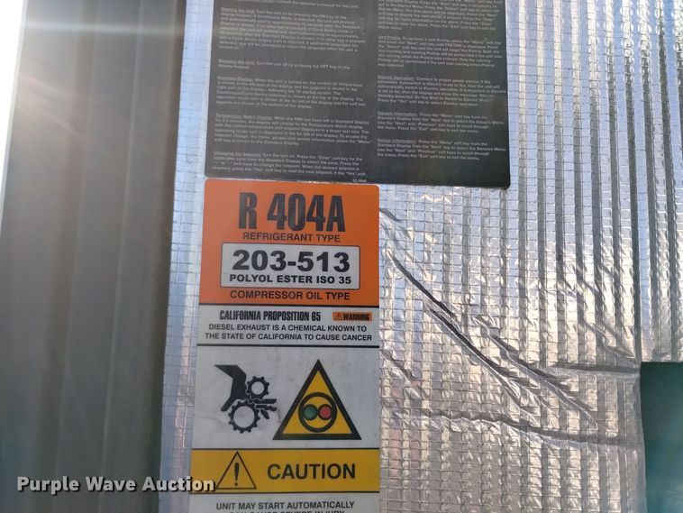 image for item DQ6169 2014 Great Dane ESS-1119-12053  refrigerated van trailer