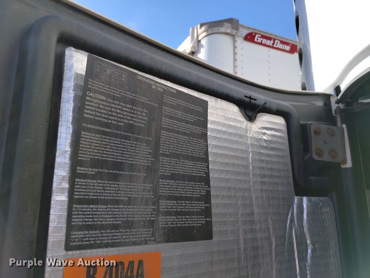 image for item DQ6170 2014 Great Dane ESS-1119-12053 refrigerated van trailer