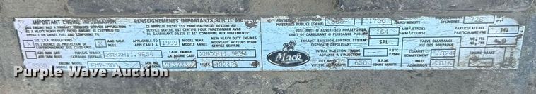 image for item DT2029 2000 Mack  RD690S spreader truck