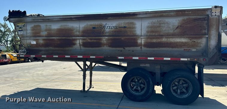 image for item DT2036 1999 Hilbilt end dump trailer
