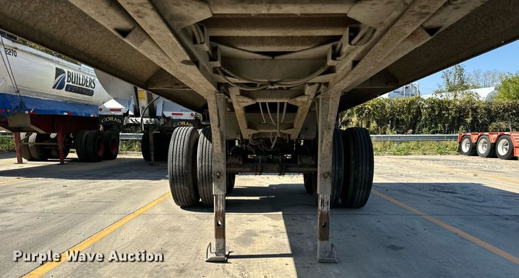 image for item DT2036 1999 Hilbilt end dump trailer