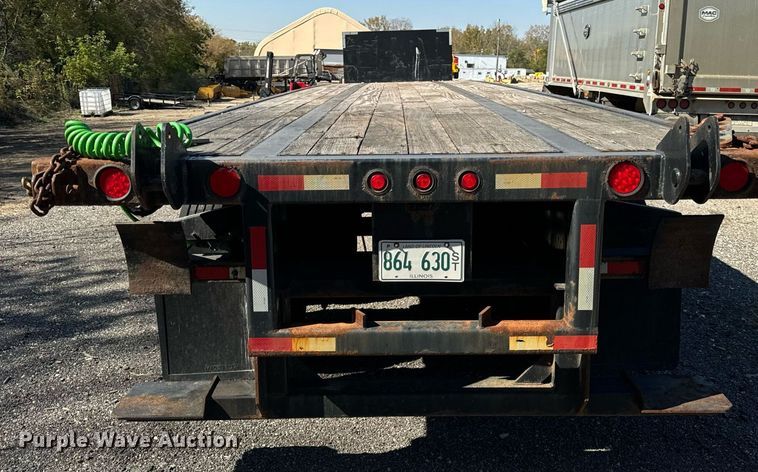 image for item DT2061 2008 Manac  flatbed trailer