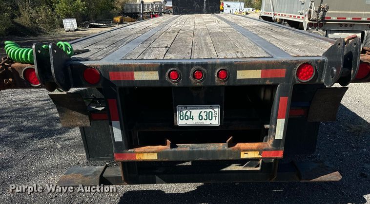 image for item DT2061 2008 Manac  flatbed trailer