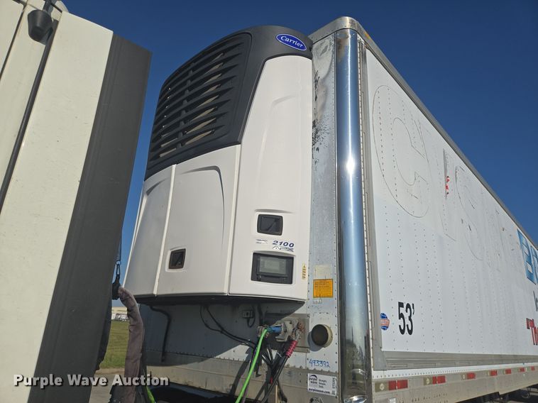 image for item DT5304 2007 Utility refrigerated van trailer