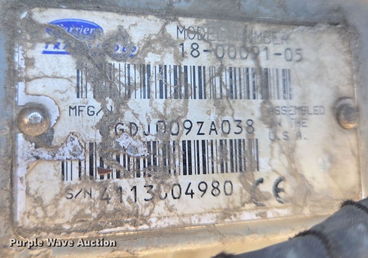 image for item DT5304 2007 Utility refrigerated van trailer