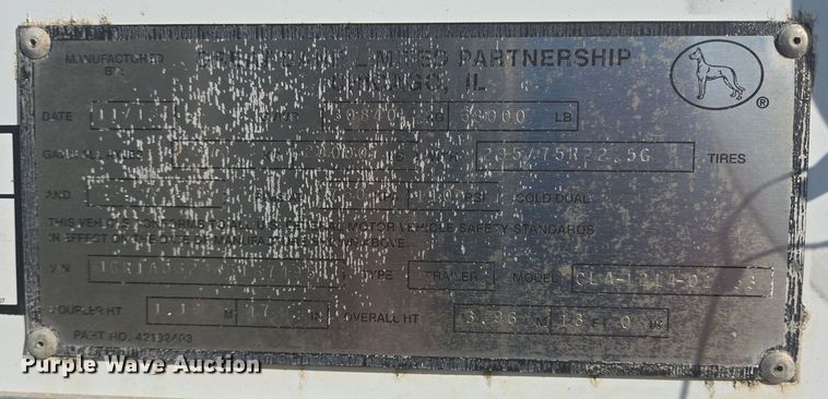 image for item DT5305 2019 Great Dane dry van trailer