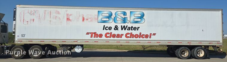 image for item DT5307 2007 Utility refrigerated van trailer