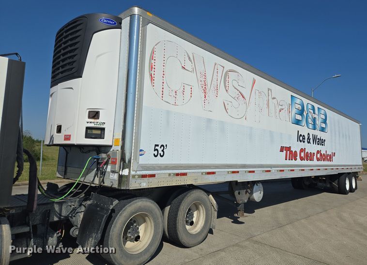 image for item DT5308 2007 Utility refrigerated van trailer