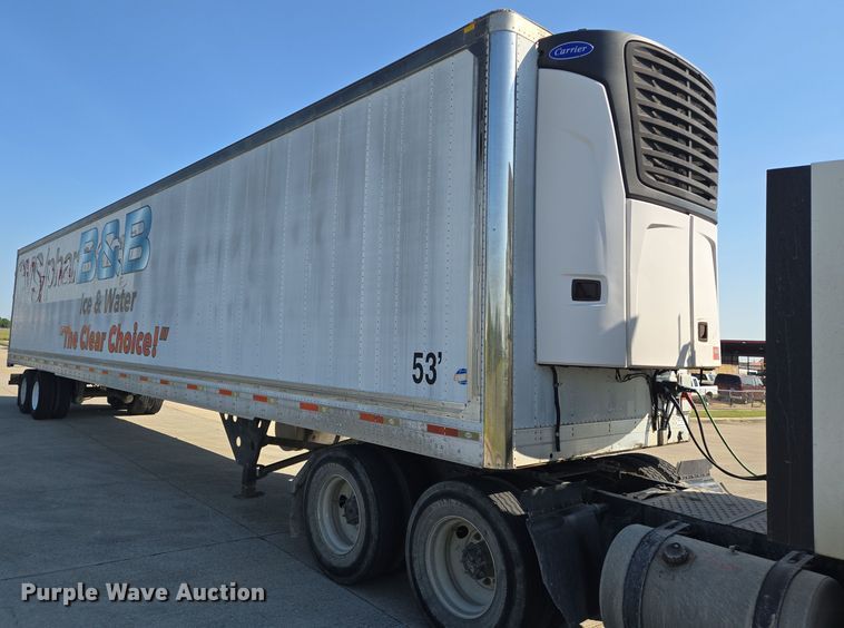 image for item DT5308 2007 Utility refrigerated van trailer