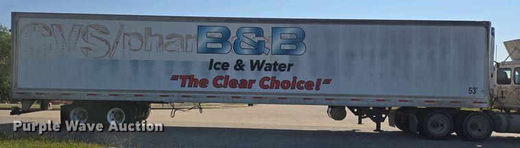 image for item DT5308 2007 Utility refrigerated van trailer