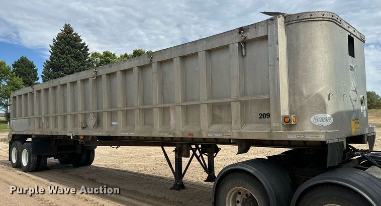 image for item DV2823 1986 Dorsey Trailers, Inc. End dump trailer