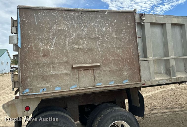 image for item DV2823 1986 Dorsey Trailers, Inc. End dump trailer