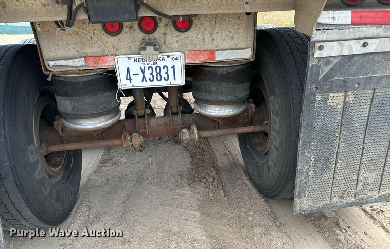 image for item DV2823 1986 Dorsey Trailers, Inc. End dump trailer