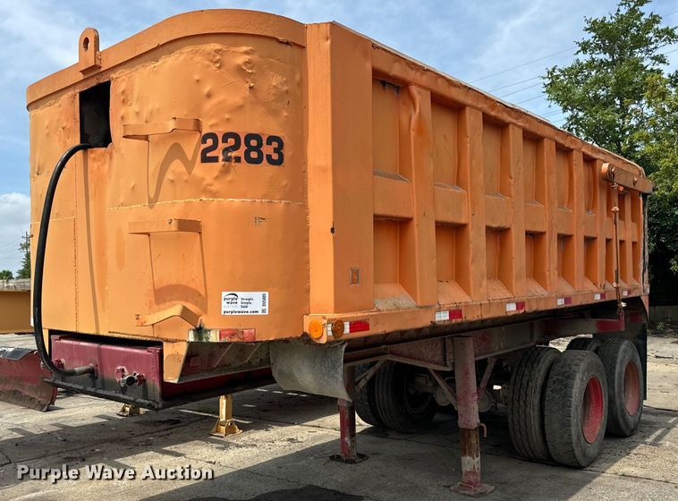 image for item DV5805 1981 Dorsey     end dump trailer