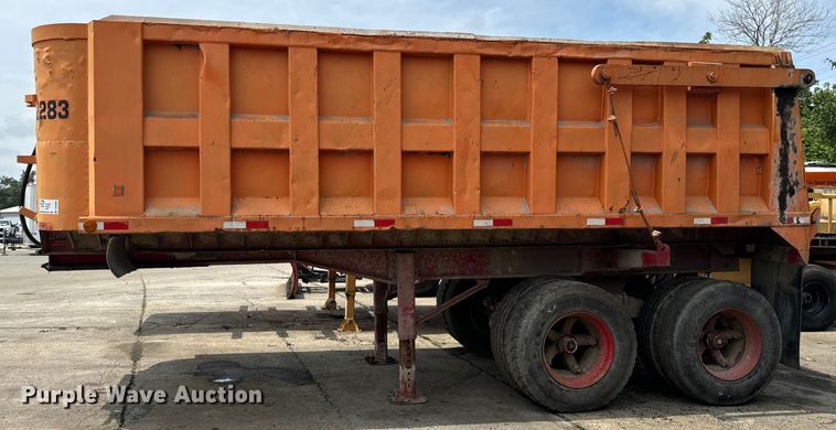 image for item DV5805 1981 Dorsey     end dump trailer