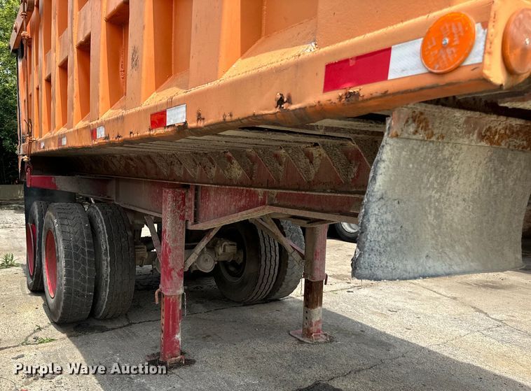 image for item DV5805 1981 Dorsey     end dump trailer