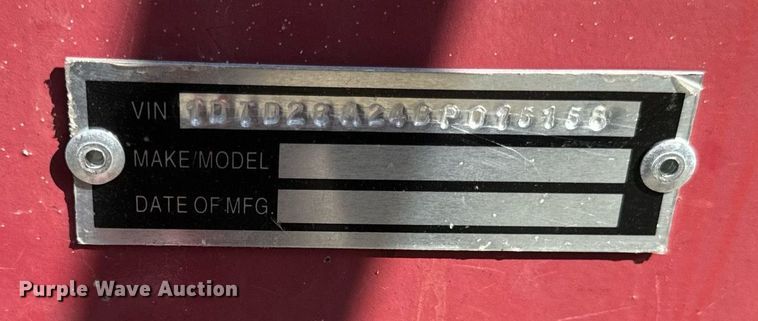 image for item DV5805 1981 Dorsey     end dump trailer