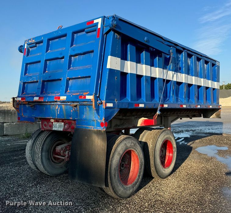 image for item DV5814 1981 Dorsey end dump trailer