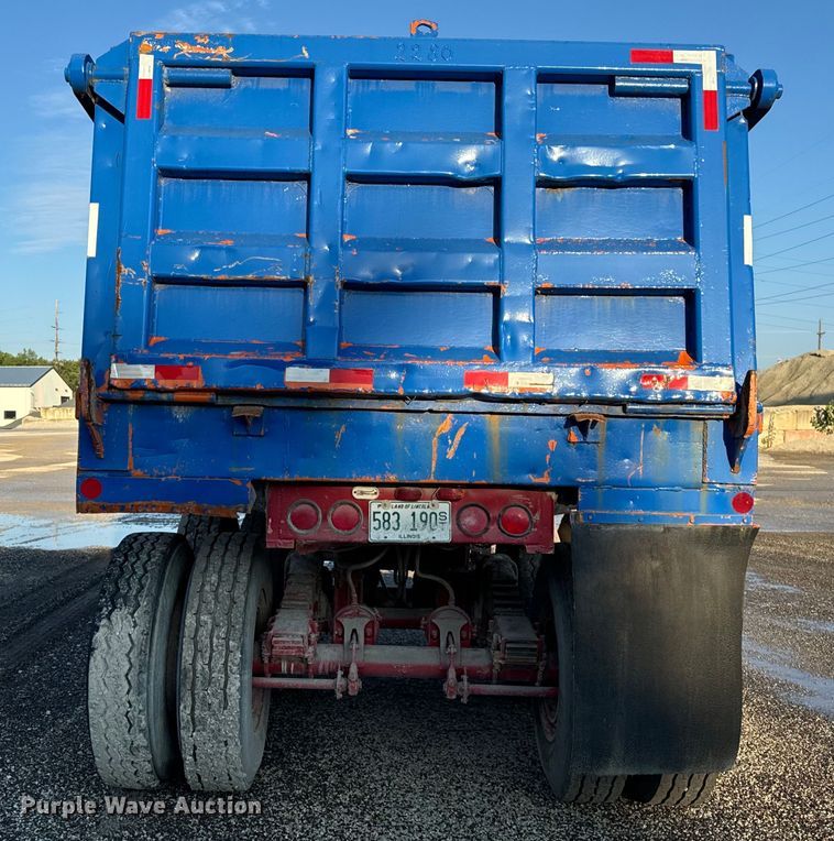 image for item DV5814 1981 Dorsey end dump trailer