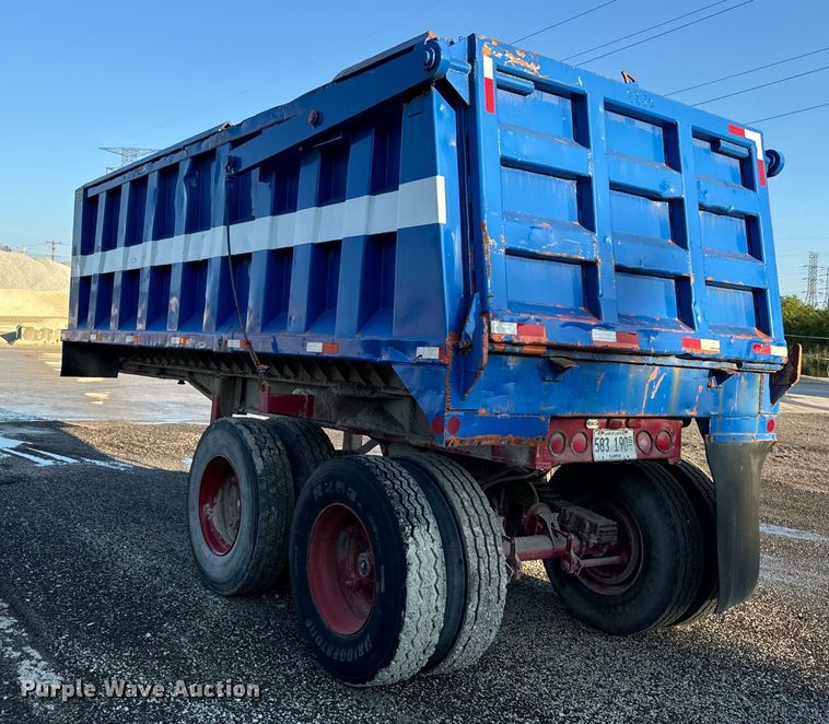 image for item DV5814 1981 Dorsey end dump trailer