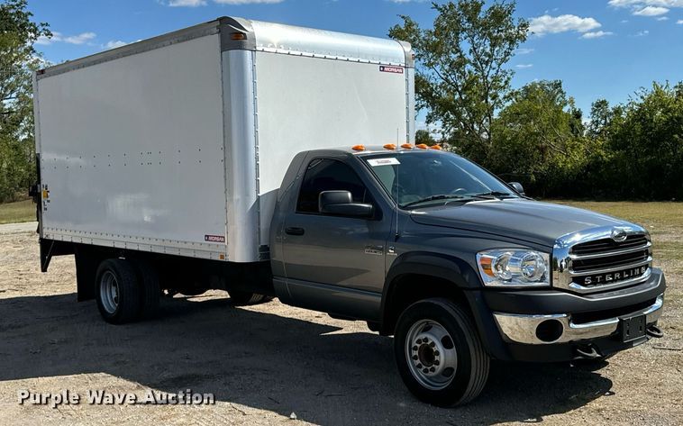 image for item DX1366 2008 Sterling Bullet 5500 box truck