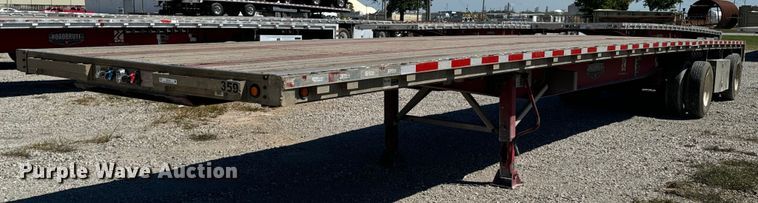 image for item DX1372 2012 Wilson CF-1080 flatbed trailer