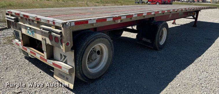 image for item DX1372 2012 Wilson CF-1080 flatbed trailer