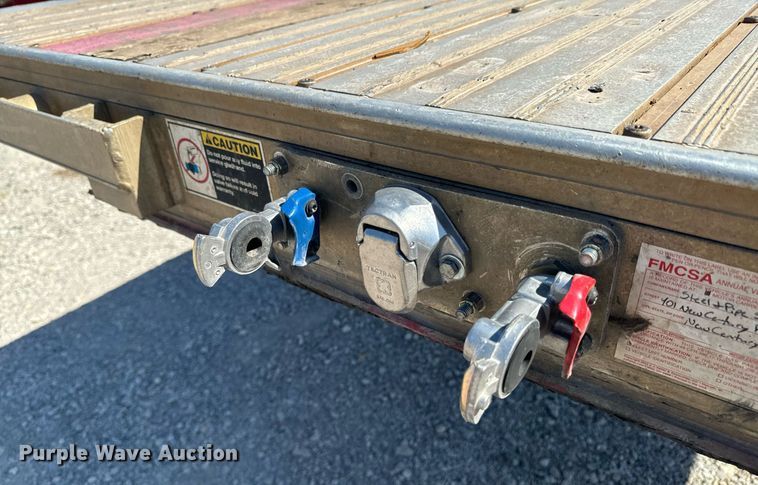 image for item DX1372 2012 Wilson CF-1080 flatbed trailer