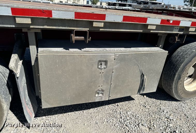 image for item DX1372 2012 Wilson CF-1080 flatbed trailer