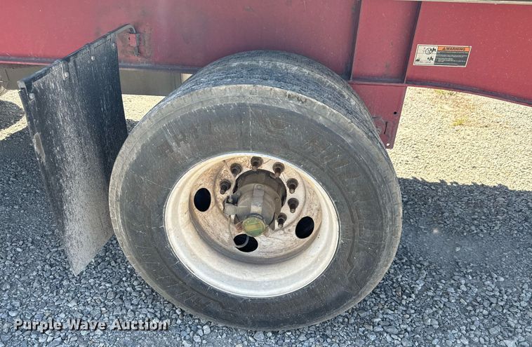 image for item DX1372 2012 Wilson CF-1080 flatbed trailer