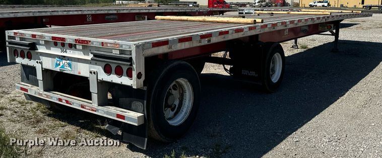 image for item DX1376 2012 Wilson CF-1080 flatbed trailer