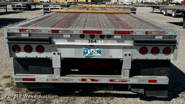 image for item DX1376 2012 Wilson CF-1080 flatbed trailer